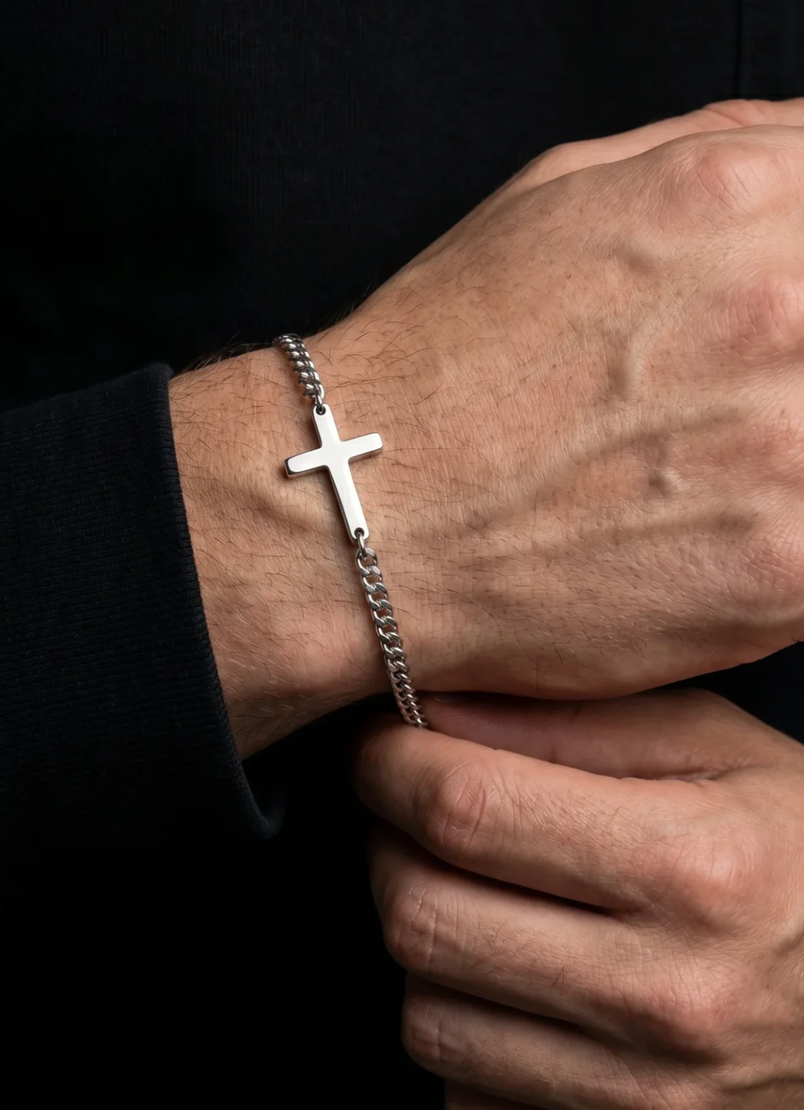 Cross bracelet